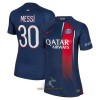 Officiële Voetbalshirt Paris Saint-Germain Messi 30 Thuis 2023-24 - Dames